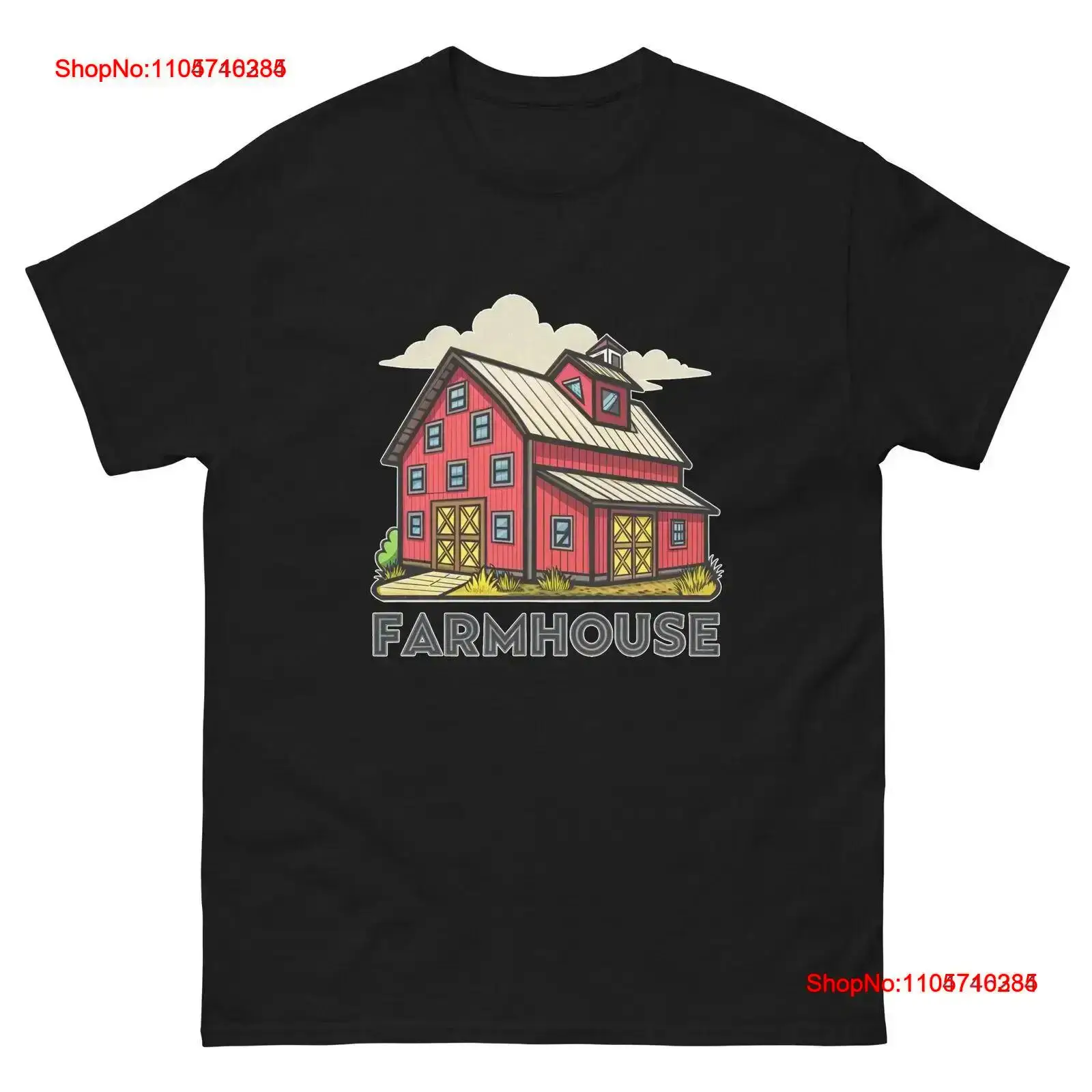 Agriculture Farm House - Camiseta vintage con estampado de vida