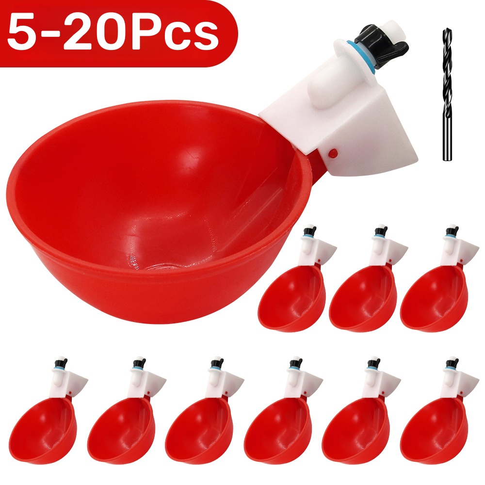 Chicken Nipple Drinker - Bebedero Automático para Pollos y Patos,