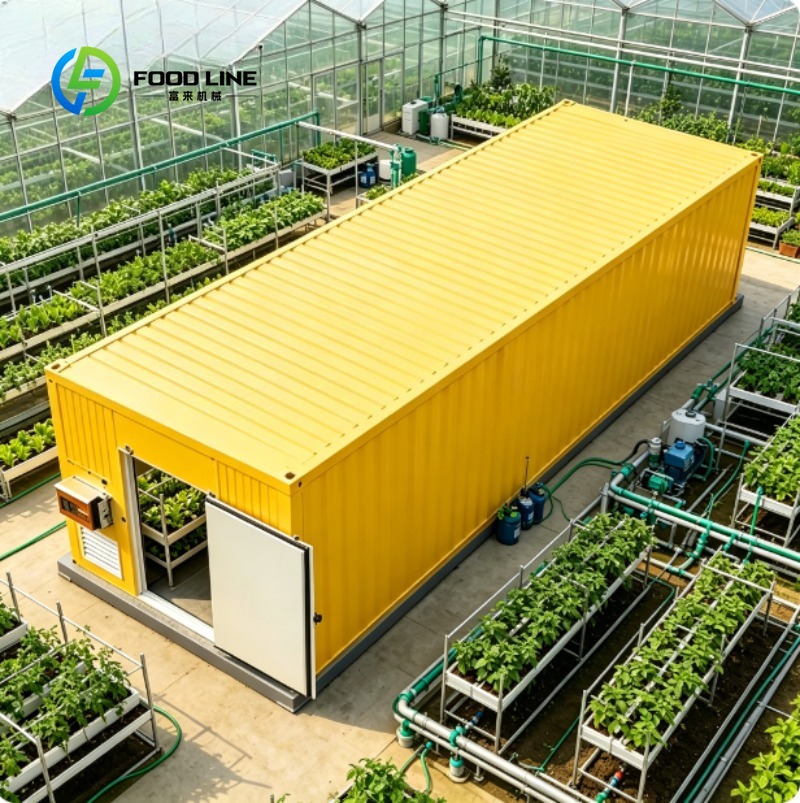 Urban Farming Agriculture - Contenedor Modular Inteligente para Cultivo, Sistema