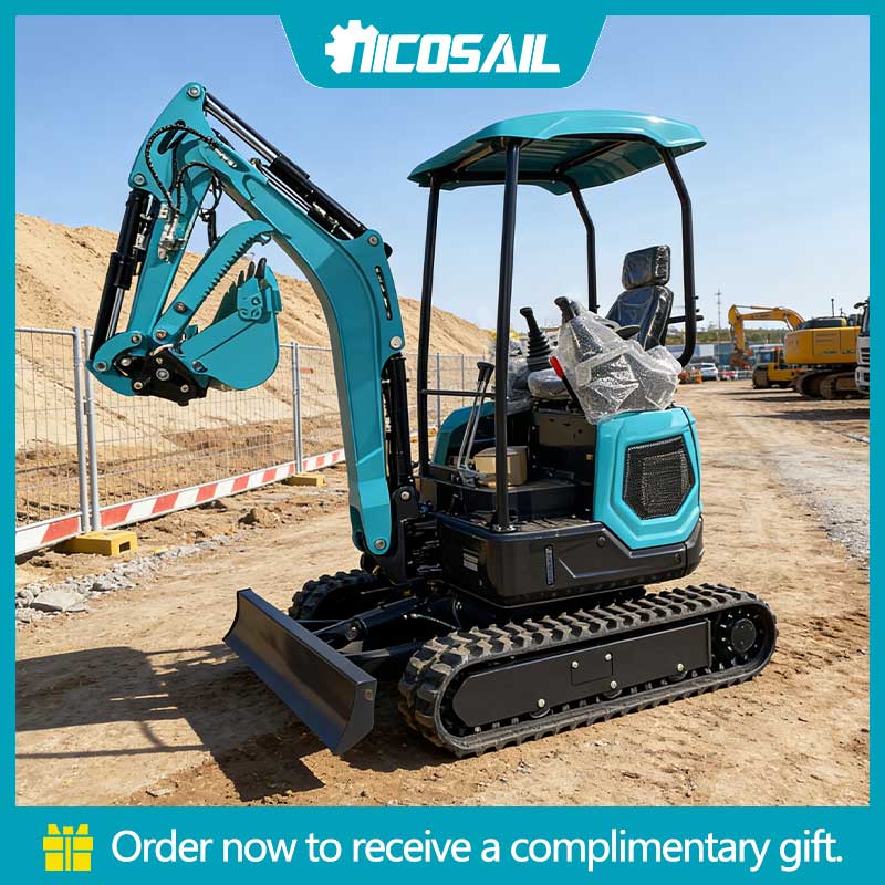 Farming Agriculture Jobs - Mini Excavadora Multiusos de 1-2 Toneladas