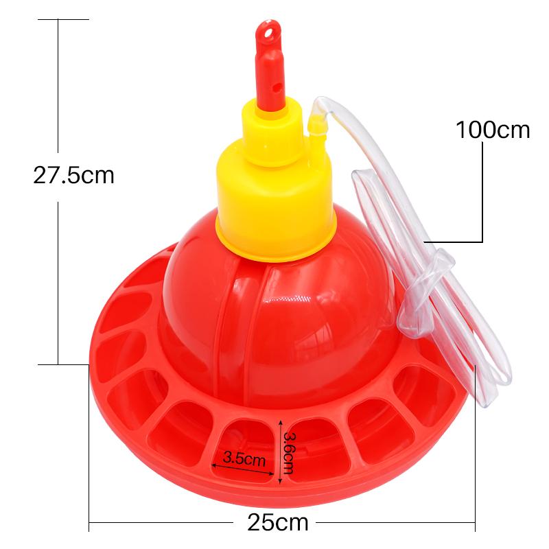 Chicken Nipple Drinker - 1 Juego de bebedero para pollo,
