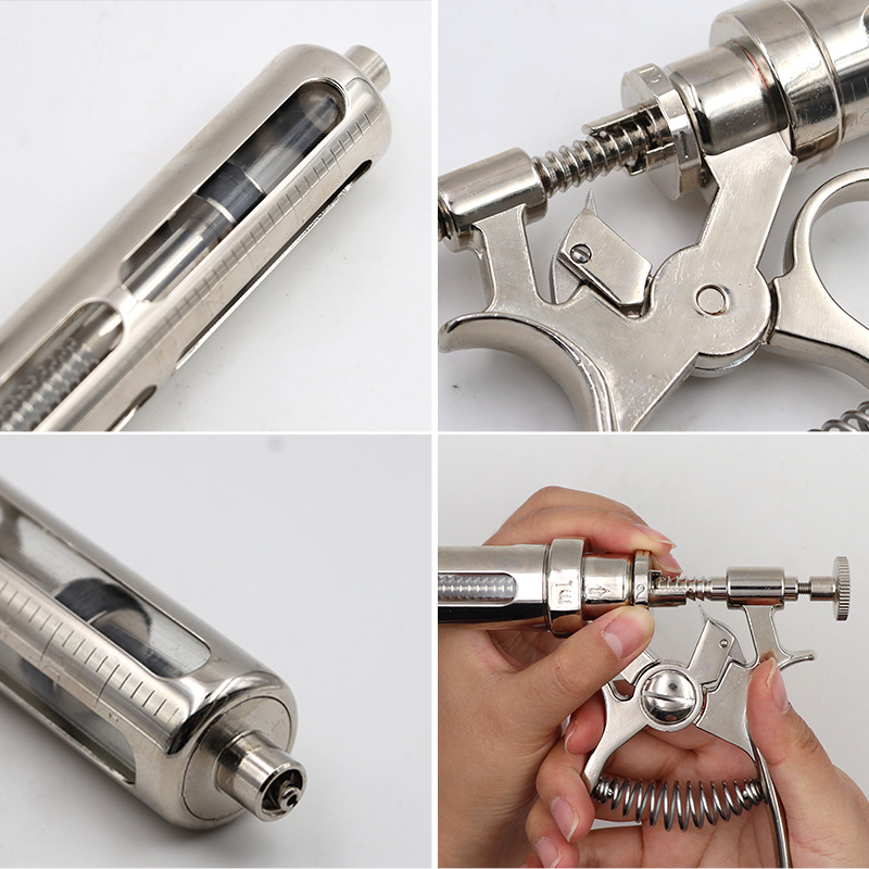 Jeringa veterinaria para anima - Veterinary Syringe Gun reseña y precio