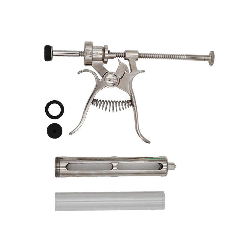 Jeringa veterinaria para anima - Veterinary Syringe Gun reseña y precio