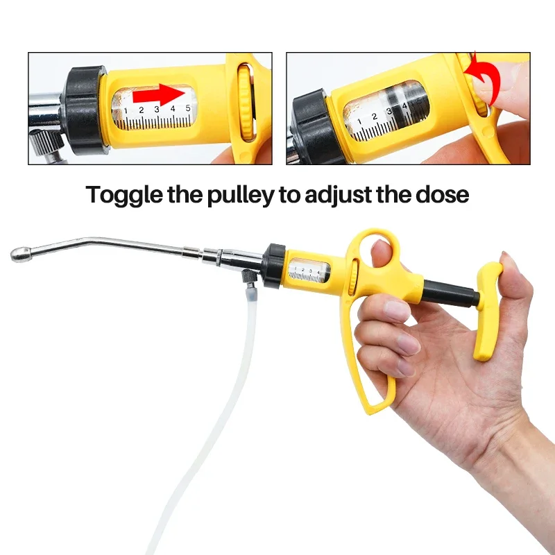Jeringa de inyección continua  - Veterinary Syringe Gun reseña y precio
