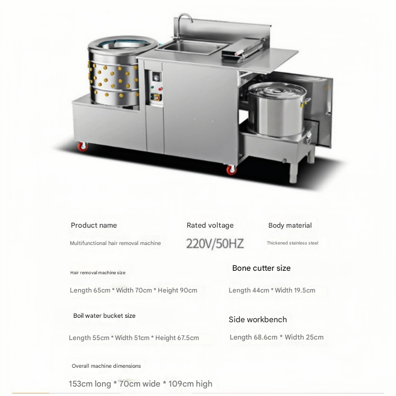 25 kg - Desplumadora de pollos - Chicken Plucker Machine reseña y precio