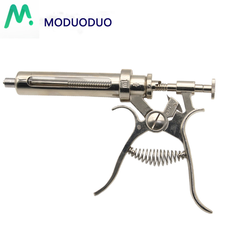 Inyector de vacuna veterinaria - Veterinary Syringe Gun reseña y precio