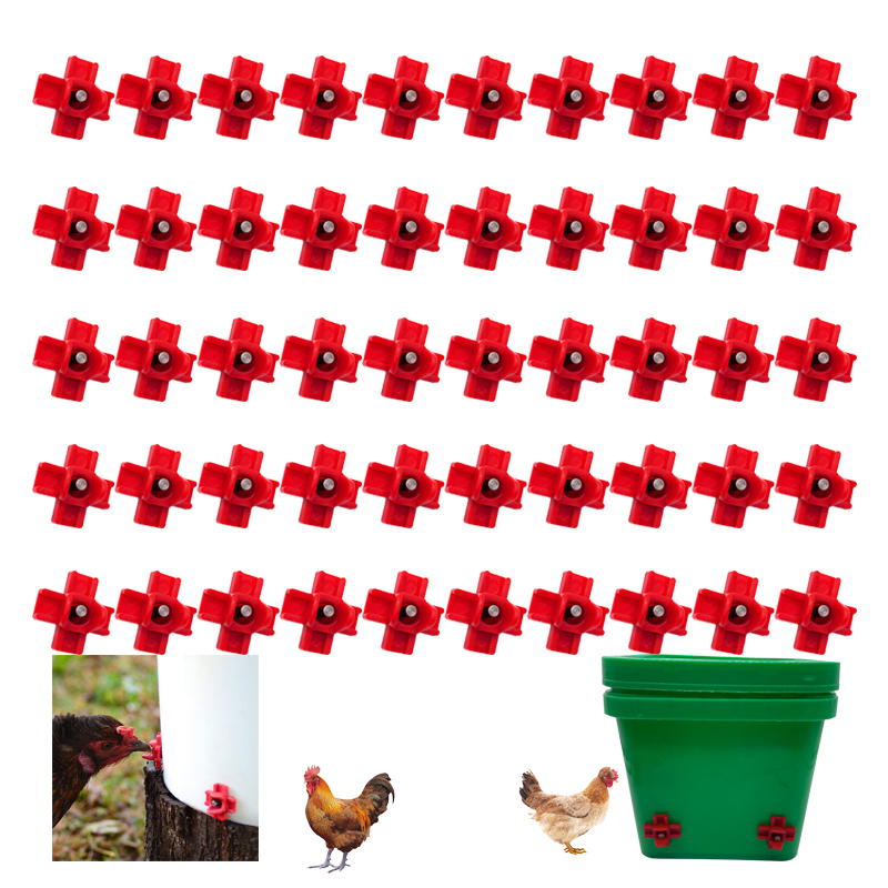 Bebedero automático de 50 piez - Chicken Nipple Drinker reseña y precio