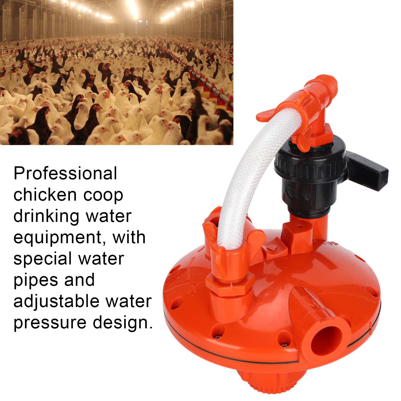 Regulador de presión de agua d - Chicken Nipple Drinker reseña y precio