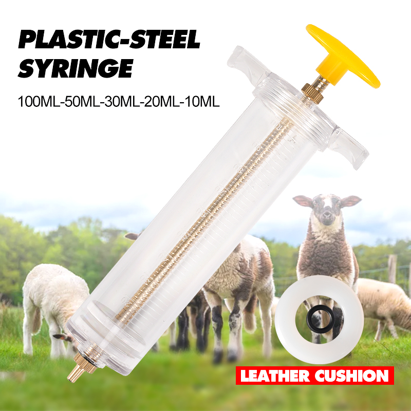 Jeringa de dosis ajustable de  - Veterinary Syringe Gun reseña y precio