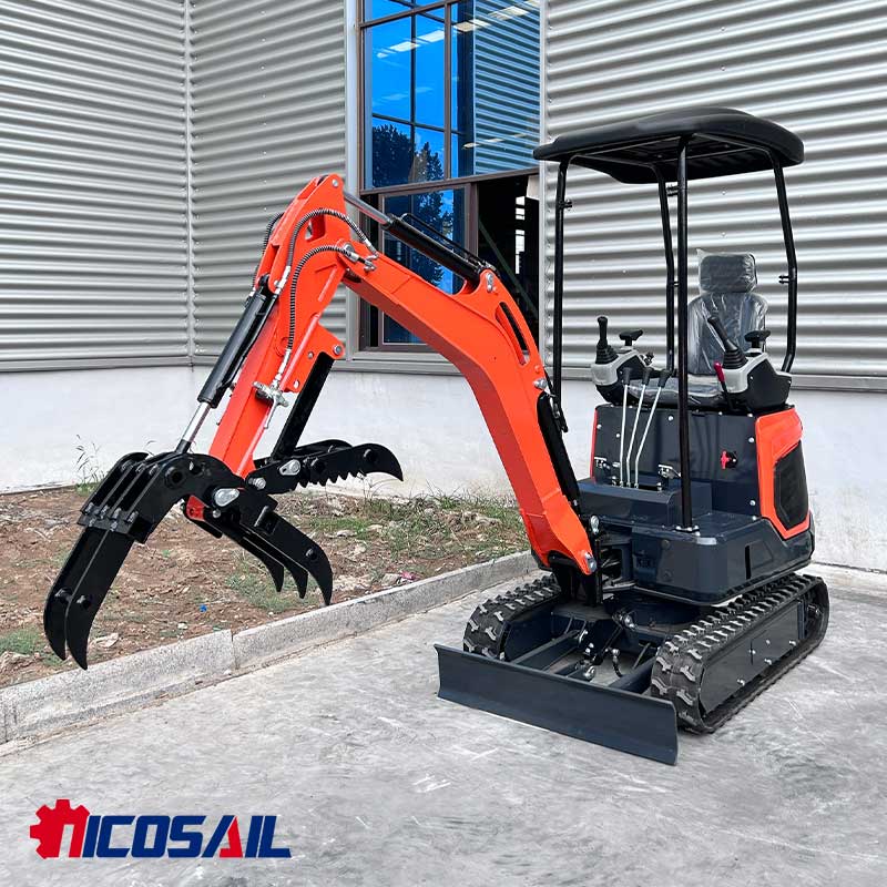 Mini Excavadora Multiusos de 1 - Farming Agriculture Jobs reseña y precio