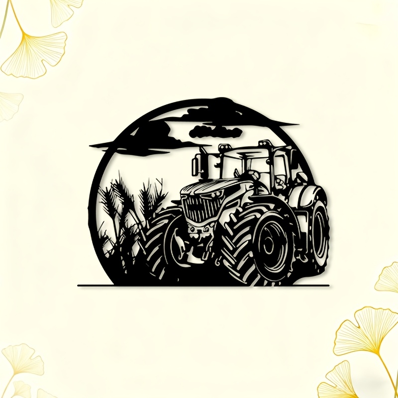 Escultura Metálica Rústica de  - Agriculture Farm House reseña y precio