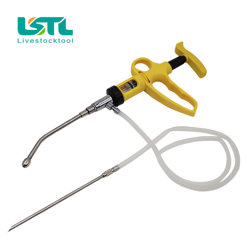 Pistola Drench veterinaria de  - Veterinary Syringe Gun reseña y precio