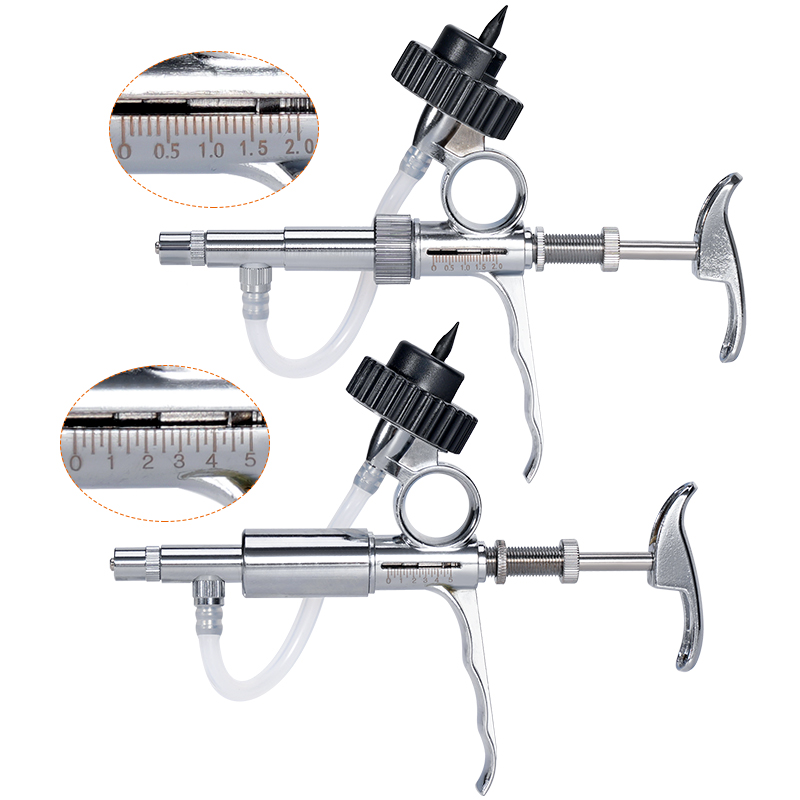 Inyector automático de aves de - Veterinary Syringe Gun reseña y precio